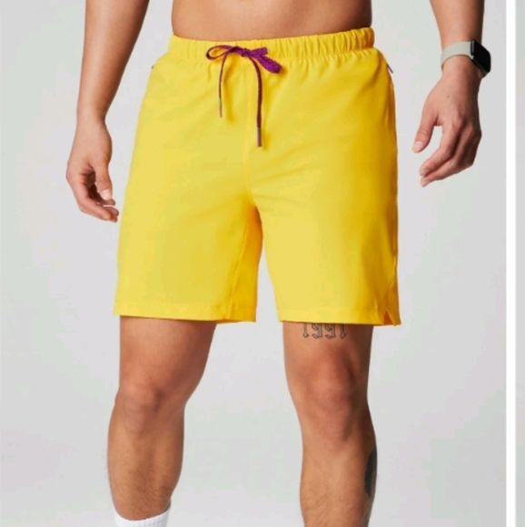 FABLETICS The One Short 7" In Sunset Yellow Sz S - Picture 1 of 7